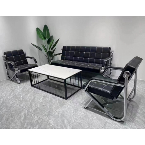 勝芳沙發批發 商務辦公沙發 休閑沙發 沙發三件套客廳沙發皮革沙發 會客接待室沙發 經理室沙發  三人位沙發 雙人位沙發單人位沙發時尚鐵藝沙發茶幾組合大洋家具