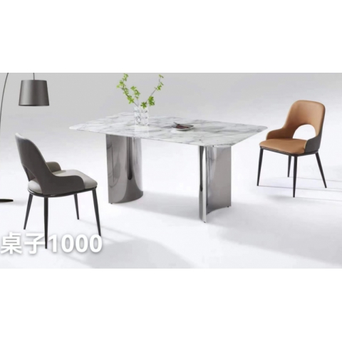 勝芳餐桌批發 桌子 餐臺 餐桌 時尚餐桌 輕奢餐桌 小戶型餐桌 巖板桌 餐廳家具 殿興家具