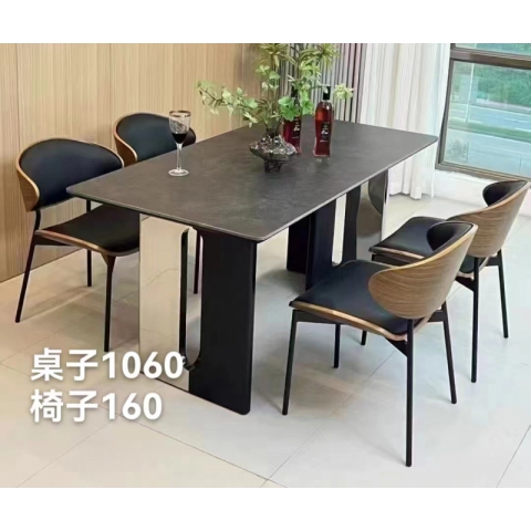 勝芳餐桌批發 桌子 餐臺 餐桌 時尚餐桌 輕奢餐桌 小戶型餐桌 巖板桌 餐廳家具 殿興家具