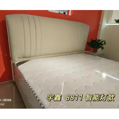 勝芳床鋪批發 雙人床 軟床 現代簡約軟床 北歐輕奢軟床 臥室家具 小戶型家具 高檔床 高端床 冠榮家具