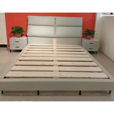 勝芳床鋪批發 雙人床 軟床 現代簡約軟床 北歐輕奢軟床 臥室家具 小戶型家具 高檔床 高端床 冠榮家具