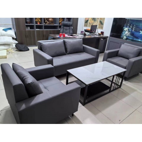 勝芳辦公沙發批發 辦公沙發  辦公家具  休閑沙發  接待沙發  簡約時尚商務接待沙發  騰飛家具