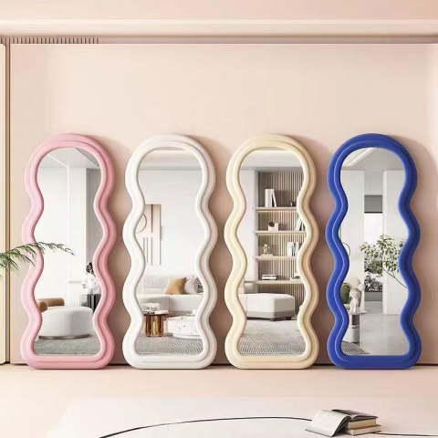 勝芳穿衣鏡批發 鋁合金穿衣鏡 全身鏡 試衣鏡 落地鏡 服裝店鏡子 臥室長鏡子 全身鏡 簡約鏡子 立體鏡子 移動鏡子  榮鑫家具