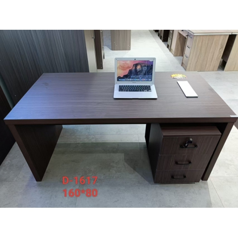 勝芳辦公桌批發 寫字臺 三連鎖1米1.2米1.4米 電腦臺 電腦臺式桌 家用桌子 帶抽屜辦公桌 書房桌子 臥室書桌簡約學習桌 一體寫字桌 簡易辦公桌 滕之達家具