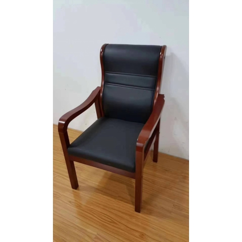 辦公椅批發(fā) 會議室椅子 會議椅 四腿實(shí)木辦公椅 實(shí)木辦公椅 帶扶手靠背椅辦公椅 冠城家具