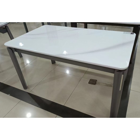 勝芳餐桌批發 理石餐桌 長條桌 抽拉臺 歐式餐桌 歐式餐臺 簡約餐桌 小戶型巖板餐桌 理石餐桌椅組合 巖板餐臺 歐式家具 隆派家具