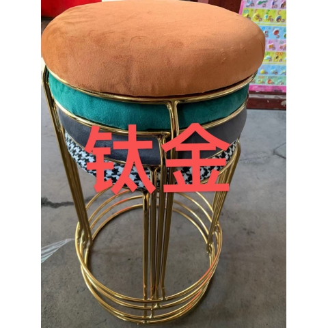 勝芳鐵腿凳子批發 三腿凳子 四腿凳子 鐵質凳子 鋼筋凳 套凳 圓凳 簡易家具 冠麟家具