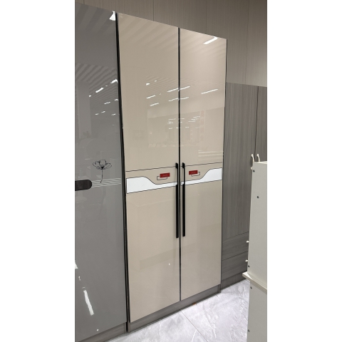 勝芳家具批發衣柜 高光板衣柜 木質衣柜 兩開門衣柜 板式衣柜 時尚衣柜 現代簡約衣柜 臥室家具永興家具