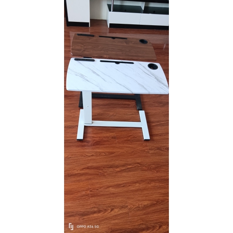 多功能升降桌，床邊沙發折疊桌，