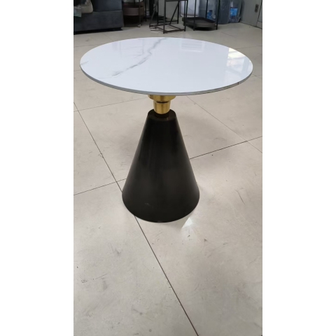 勝芳咖啡臺批發 雙層咖啡桌 咖啡臺 巖板茶幾 洽談桌 小圓桌 休閑桌 鑫成家具