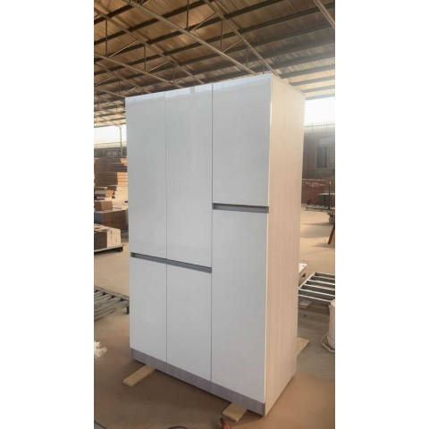 勝芳家具批發廠家直銷加厚用料促銷衣柜家用臥室兒童實木對開門組裝衣櫥出租屋用經濟型小戶型收納柜田豐家具