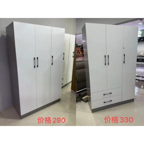 勝芳家具 家具批發 實木衣柜 三門外開衣柜 兩門外開衣柜 兩層三門衣柜 三門內開衣柜 臥室家具 坤融家具