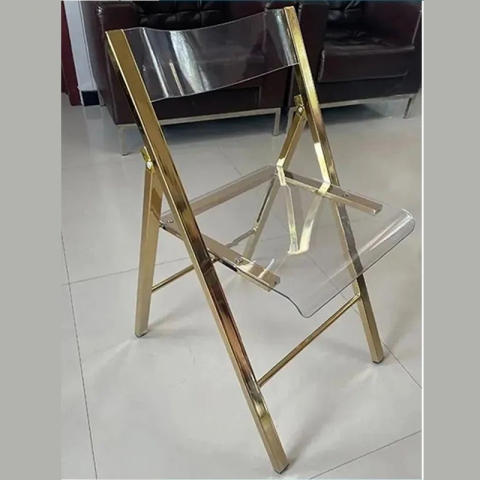 3號水晶椅 勝芳折疊椅批發 勝芳折椅批發 折疊椅 家用會客椅 餐椅 電腦椅 紅日家具