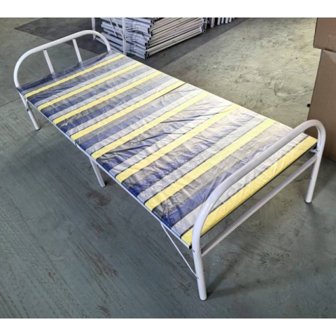 勝芳床鋪批發 折疊床 單人床 雙人床 高低床 午休床 行軍床 簡易床 鐵質板床 板床批發 長青家具