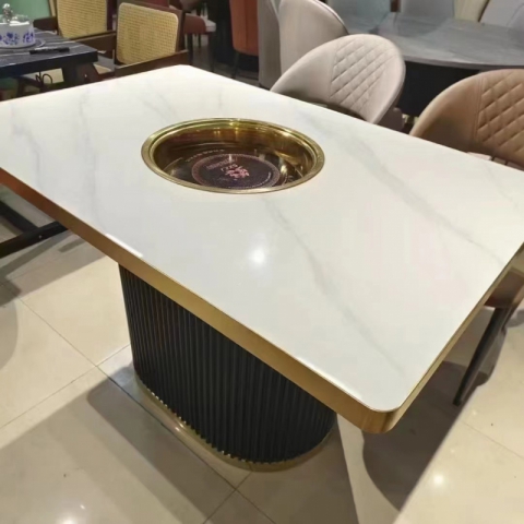 勝芳酒店家具批發(fā) 巖板餐桌 電動桌 酒店桌 圓桌 宴會桌 餐廳  飯店 大理石圓桌 橢圓桌 火鍋桌 電動餐桌 餐桌 錦鑫家具