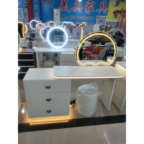 勝芳梳妝臺批發 現代簡約型 網紅小型化妝桌 輕奢 梳妝臺 梳妝桌 化妝柜 梳妝臺 化妝臺 化妝桌 美典雅居家具