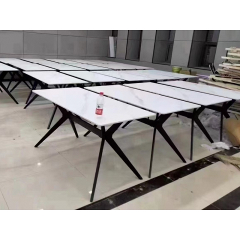 勝芳餐桌餐椅批發 復古餐桌 鋼木餐桌  食堂餐桌 飯店餐桌 小吃店餐桌 學校餐桌 巖板餐桌 實木餐桌 餐廚家具 錦宸家具