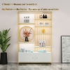 盛放在線家具批發(fā) 簡約 輕奢 產(chǎn)品展示柜 化妝品柜 美容院 美妝護膚品 展示架 美甲店陳列柜 林億家具