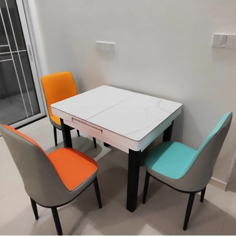 勝芳餐桌椅批發(fā) 巖板餐桌 餐臺 巖板 小戶型餐桌 客廳家具 簡約餐臺 長條桌 理石餐桌 歐式餐臺 伸縮餐桌 軟包椅 入夢家具