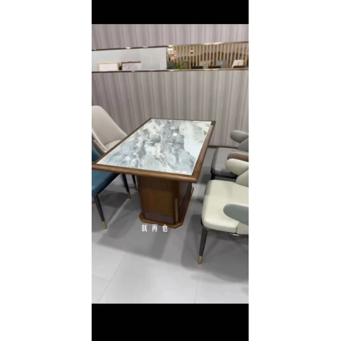 勝芳餐桌批發實木巖板餐桌客廳家用工作休閑區茶桌 勝芳原生態酒店橡木巖板家具批發實木木餐桌椅 主題酒店桌椅 實木餐桌餐椅批發 桌面 戶外實木餐桌 泓涵家具