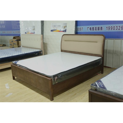 勝芳床鋪批發(fā) 雙人床 實(shí)木床 木質(zhì)雙人床 雙人板床 臥室家具 壹品家具