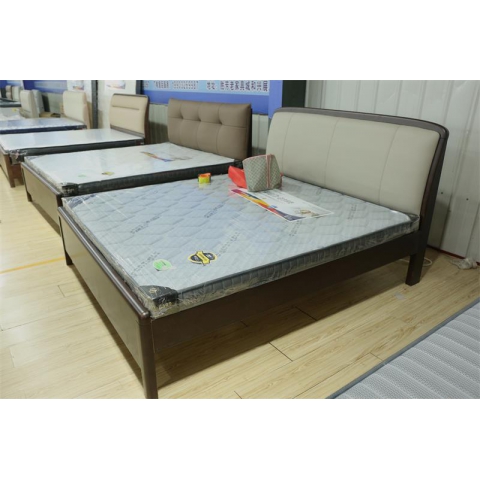 勝芳床鋪批發(fā) 雙人床 實(shí)木床 木質(zhì)雙人床 雙人板床 臥室家具 壹品家具