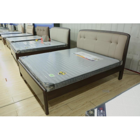 勝芳床鋪批發(fā) 雙人床 實(shí)木床 木質(zhì)雙人床 雙人板床 臥室家具 壹品家具