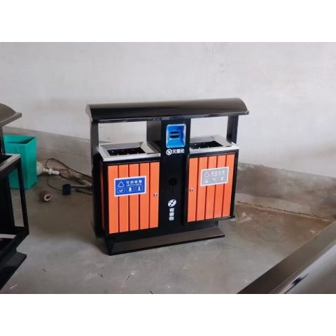 勝芳戶外垃圾桶批發 戶外垃圾桶 果皮箱 室外分類環衛 商用不銹鋼景區公園小區垃圾箱 定制 大洋家具