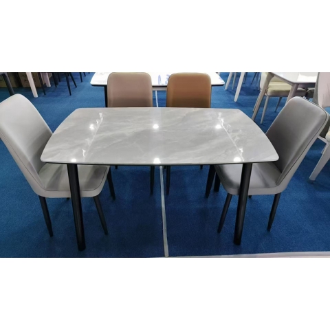 勝芳餐桌批發 理石餐桌 長條桌 抽拉臺 歐式餐桌 歐式餐臺 簡約餐桌 小戶型巖板餐桌 理石餐桌椅組合 巖板餐臺 歐式家具 隆派家具