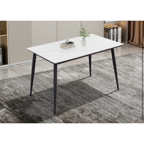 勝芳餐桌批發(fā)餐臺(tái)簡(jiǎn)約餐桌小戶型餐桌 巖板桌 餐廳家具 餐廚家具  宜美家具