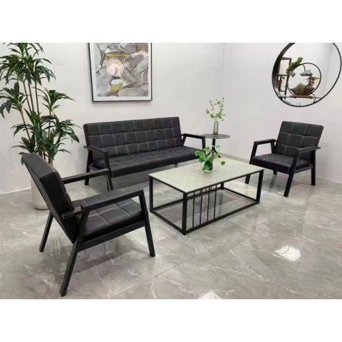 勝芳沙發批發簡易沙發辦公沙發休閑沙發商務沙發會議室沙發 東成家具