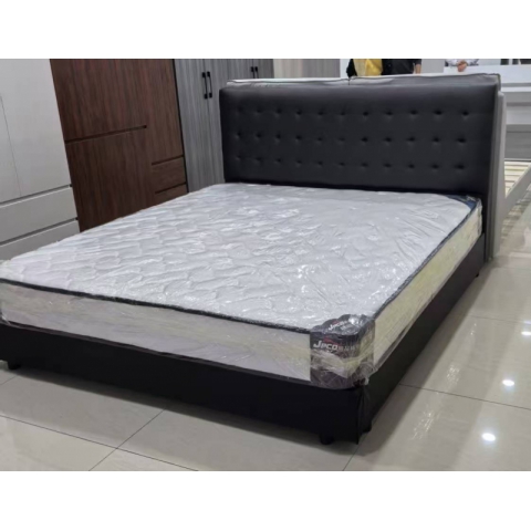 勝芳床鋪批發方艙醫院床 雙人床 實木床 鐵條床 折疊雙人床 木質雙人床 雙人板床 北歐家具 臥室家具 酒店家具 坤融家具