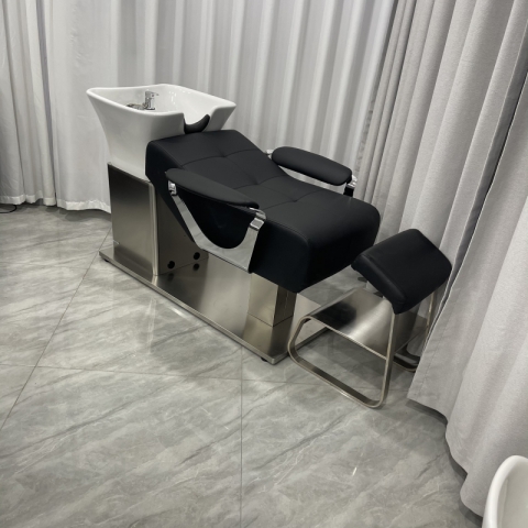 勝芳家具批發 洗頭床 躺式洗頭床 發廊洗頭床 陶瓷不銹鋼洗頭床 半躺腳踏洗頭床 美容院洗頭床 理發店系列 理容系列 理容美發專供 高端洗頭床 金崇源家具批發
