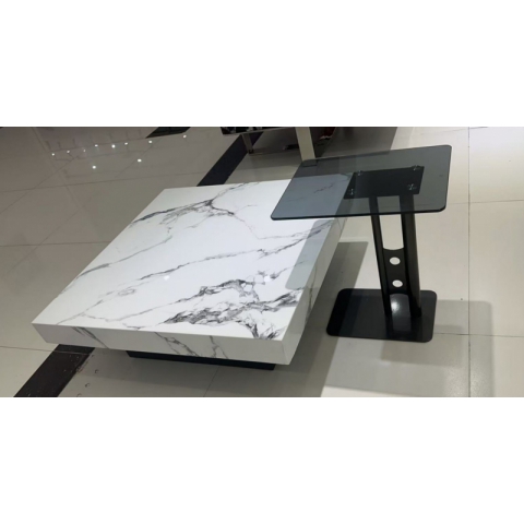 勝芳巖板茶幾批發 套幾 大小圓 組合圓茶幾  網紅茶幾 輕奢茶幾 巖板茶幾 鐵藝茶幾 百思德家具