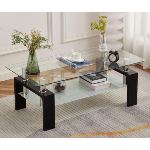 勝芳茶幾批發 板式茶幾 時尚茶幾組合 玻璃茶幾 玻璃平板茶幾 客廳茶幾 鋼化玻璃柜 六泰家具