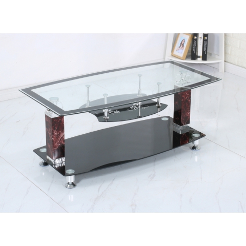 勝芳茶幾批發 板式茶幾 時尚茶幾組合 玻璃茶幾 玻璃平板茶幾 客廳茶幾 鋼化玻璃柜 六泰家具