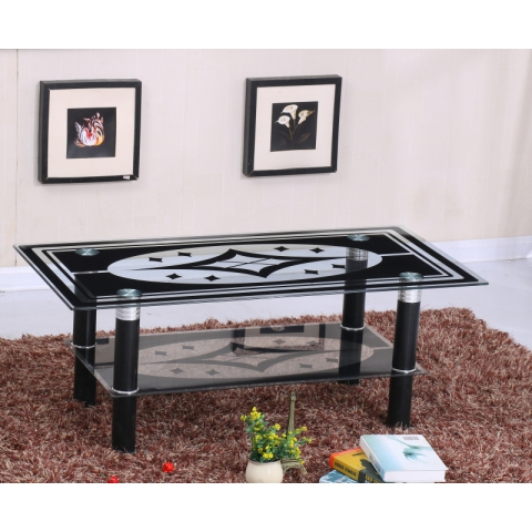 勝芳茶幾批發 板式茶幾 時尚茶幾組合 玻璃茶幾 玻璃平板茶幾 客廳茶幾 鋼化玻璃柜 六泰家具