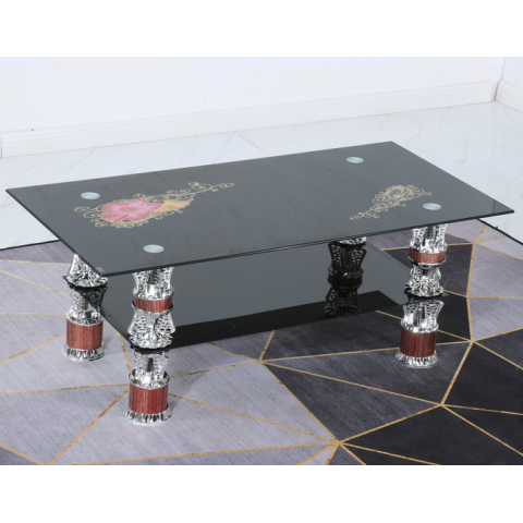 勝芳茶幾批發 板式茶幾 時尚茶幾組合 玻璃茶幾 玻璃平板茶幾 客廳茶幾 鋼化玻璃柜 六泰家具