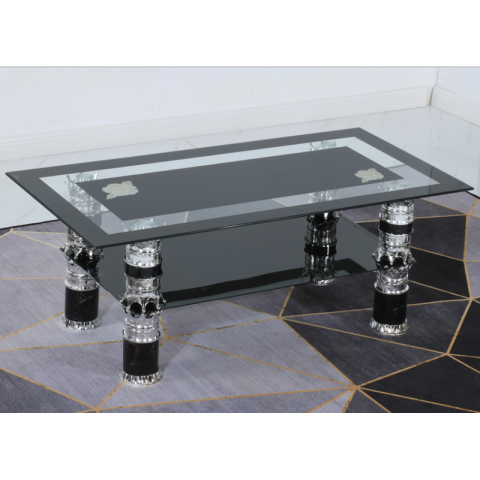 勝芳茶幾批發 板式茶幾 時尚茶幾組合 玻璃茶幾 玻璃平板茶幾 客廳茶幾 鋼化玻璃柜 六泰家具