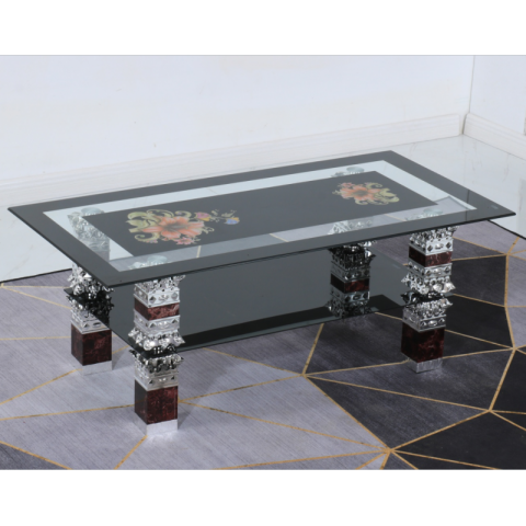 勝芳茶幾批發 板式茶幾 時尚茶幾組合 玻璃茶幾 玻璃平板茶幾 客廳茶幾 鋼化玻璃柜 六泰家具