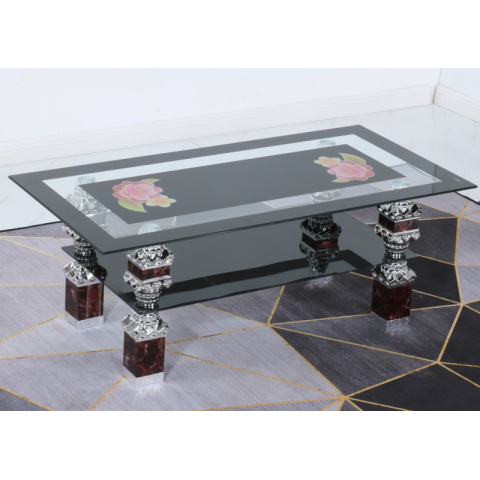 勝芳茶幾批發 板式茶幾 時尚茶幾組合 玻璃茶幾 玻璃平板茶幾 客廳茶幾 鋼化玻璃柜 六泰家具