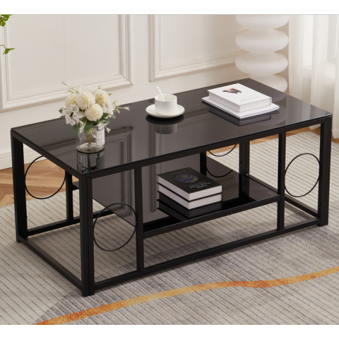 勝芳茶幾批發 板式茶幾 時尚茶幾組合 玻璃茶幾 玻璃平板茶幾 客廳茶幾 鋼化玻璃柜 六泰家具