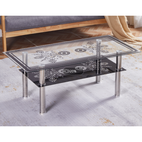 勝芳茶幾批發 板式茶幾 時尚茶幾組合 玻璃茶幾 玻璃平板茶幾 客廳茶幾 鋼化玻璃柜 六泰家具
