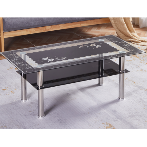 勝芳茶幾批發 板式茶幾 時尚茶幾組合 玻璃茶幾 玻璃平板茶幾 客廳茶幾 鋼化玻璃柜 六泰家具