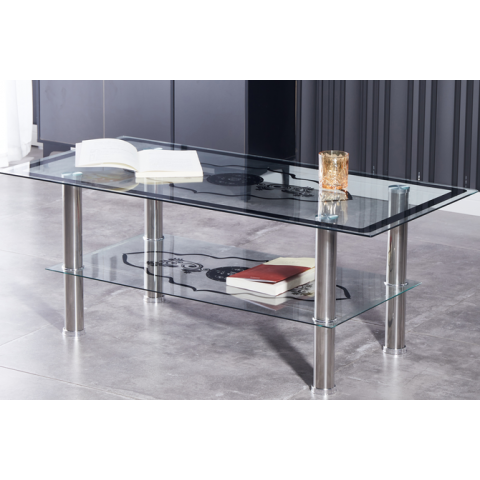 勝芳茶幾批發 板式茶幾 時尚茶幾組合 玻璃茶幾 玻璃平板茶幾 客廳茶幾 鋼化玻璃柜 六泰家具