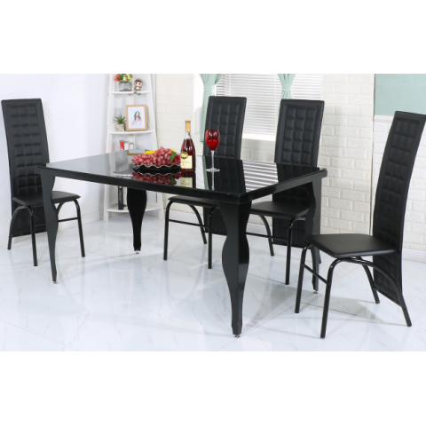 勝芳餐桌批發 玻璃餐桌 玻璃餐臺 小戶型餐桌 鋼化玻璃餐桌 時尚簡約 餐廳家具 六泰家具