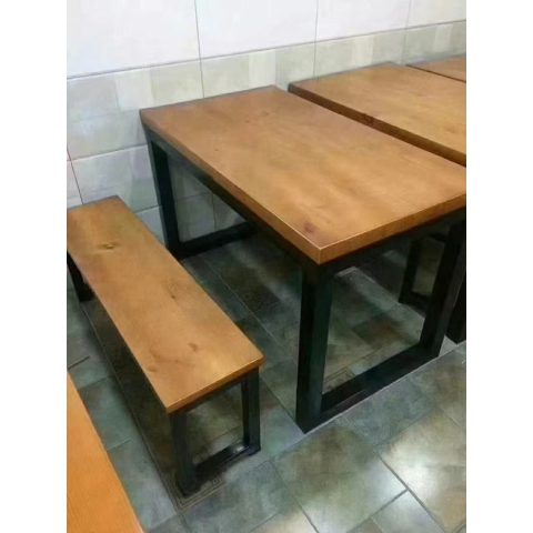 勝芳餐椅批發(fā)食堂桌椅 餐椅 餐桌 快餐桌椅 鋼木桌椅 餐廳桌椅 久順家具