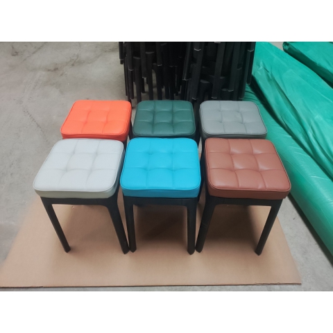 勝芳凳子批發   鋼筋凳，套凳，方凳  北歐凳 軟包凳 鐵腿凳子 餐桌凳 套凳 凳子家用餐桌凳 鐵藝 簡約輕奢鋼 筋凳 可摞疊凳 網紅凳 加厚圓凳雙興家具