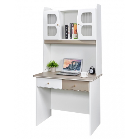 勝芳電腦桌批發 書桌書架組合 一體桌 現代簡約家用學生電腦臺式桌 臥室書柜 寫字桌子 寫字桌 寫字臺 帶抽屜電腦桌 臥室家具 兄弟家具