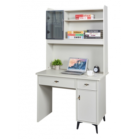 勝芳電腦桌批發 書桌書架組合 一體桌 現代簡約家用學生電腦臺式桌 臥室書柜 寫字桌子 寫字桌 寫字臺 帶抽屜電腦桌 臥室家具 兄弟家具